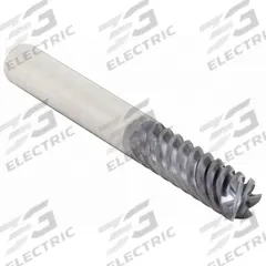 WIDIA HANITA Square End Mill: Carbide, AlTiN Coated, 6 Flute, 3/4" Mill Dia, 2-5/8" LOC, 6" OAL (MPN TM7S2519007)