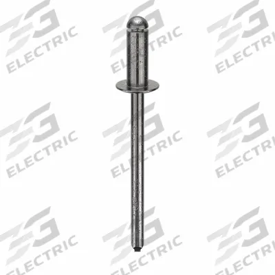 POP AVDEL Blind Rivet,1 9/13" L,0.153" dia,PK500: Inch, 1 11/16 in Overall Lg, 13/32 in Body Lg - Domed-Head Blind Rivets