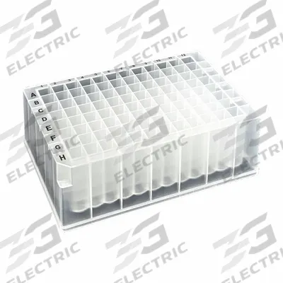 MTC BIO Deep-Well Well Plate: Sterile, 96 Wells, 2.2 mL, 8.2 mm Dia, RNase/DNase Free - Deep Well Plates