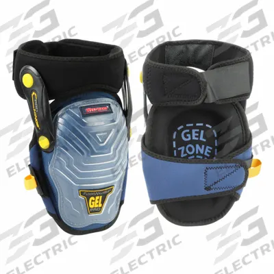 WESTWARD Knee Pad: Universal, 2 Straps, Hook-and-Loop - Stabilizing Knee Pads