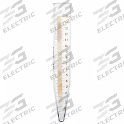KIMBLE Centrifuge Tube: 15 mL, Centrifuge Tube, 17 mm Body Dia, 136 mm Overall Ht - Glass Centrifuge Tubes