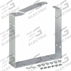 HOFFMAN Wireway U-Connector: 12 in Wd, 12 in Ht, 14 ga Gauge, 1, Without Knockouts, Steel (MPN F1212GUCGV). Key specifications — Brand: HOFFMAN; Finish: Galvanized; With/Without Knockouts - Broad: No.