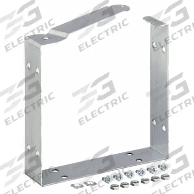 HOFFMAN Wireway U-Connector: 12 in Wd, 12 in Ht, 14 ga Gauge, 1, Without Knockouts - Connectors for Indoor Wireways