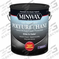 MINWAX Finish: Varnish, Interior, Water, 1 gal Container Size, Wood, Satin, Clear, Clear, Minwax (MPN 710330000). Key specifications — Brand: MINWAX; Transparency: Clear; Use Location: Interior; Sheen: Satin; Sub-Brand: Minwax; Color: Clear; Resin Type: Polyurethane.
