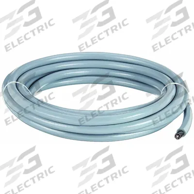 CHAINFLEX Control Cable: 18 AWG Conductor Size, 18 Conductors, PVC, 25 ft - Continuous Flexing Exposed Run Tray Cables