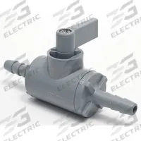 APPROVED VENDOR Manual Two-Way Ball Valve: 1/2 in, PVC, Straight, Barb x Barb, Full Port Ball Port (MPN 5743690). Key specifications — Brand: APPROVED VENDOR; Handle: Wedge.