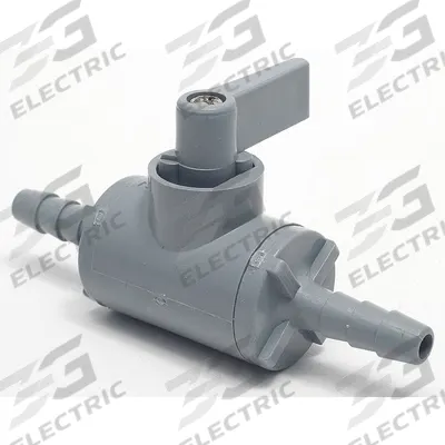 APPROVED VENDOR Manual Two-Way Ball Valve: 1/2 in, PVC, Straight, Barb x Barb - PVC Ball Valves