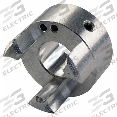 RULAND MANUFACTURING Jaw Coupling Hub: MJS41 Coupling Size, 41.3 mm Outside Dia, Metric - Zero-Backlash Curved Jaw Coupling Hubs