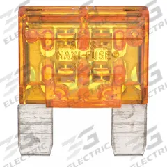 BUSSMANN Automotive Fuse: MAX Series, Fast-Acting, 20 A, 32 V DC, Non-Indicating (MPN MAX-20). Key specifications — Series: MAX; Brand: BUSSMANN; Fuse Profile: Standard Profile.