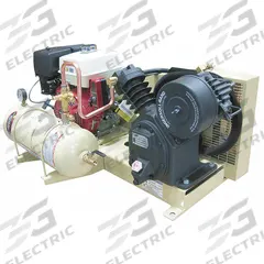 INGERSOLL RAND Stationary Air Compressor: 2 Stage, 13 hp Engine, Honda, 17.2 cfm, 4 gal Air Tank (MPN 2475X13GH). Key specifications — attr50933: Honda; attr86530: Electric; Recoil; attr50934: INGERSOLL RAND.