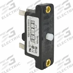 TELEMECANIQUE SENSORS Snap Action Switch: Plunger Actuator, 1NO/1NC, Screw (MPN 9007AO6). Key specifications — AC Contact Rating: 15 A @ 120 V; Electrical Connection: Screw; Brand: TELEMECANIQUE SENSORS.