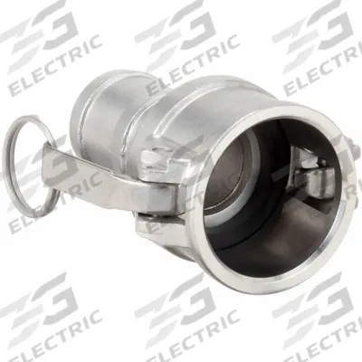 APPROVED VENDOR Cam and Groove Coupling: 1 in Coupling Size, 250 psi Max. Working Pressure @ 70 F - Type C Stainless Steel Cam & Groove Fittings
