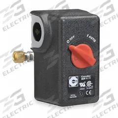 CONDOR USA, INC Pressure Switch: Std, 25 psi – 160 psi, 1/4" NPT, 100 psi / 125 psi ON/OFF (MPN 11GA2E). Key specifications — attr1027655: Diaphragm; attr434202: CONDOR USA, INC; attr1027685: 1/4" NPT; attr1027686: Standard; attr1027690: Auto/Off.