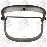 BULLARD Face Shield Bracket: Band Attachment Type, Aluminum, Silver (MPN 100G). Key specifications — Attachment Type: Band; Product Type: Bracket; Material: Aluminum; Color: Silver; For Use With: Face Shield; Brand: BULLARD; Compatible with Grainger Part Number: 9W555; Compatible with Manufacturer Model Number: 62YLR.