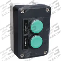 SCHNEIDER Control Station: (2) Push Buttons, 0 Pilot Lights, 2NO, For/Rev, (2) Push Buttons (MPN XALD251H29H7). Key specifications — Brand: SCHNEIDER; Operator Legend: For/Rev; Operator Color: (2) Green; Operator Configuration: (2) Push Buttons; Environments & Applications: Oil- & Dust-Tight; Operator Configuration Type: (2) Push Buttons.