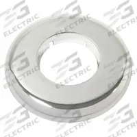 KISSLER Escutcheon: For Universal Fit Most Mfgs Series, Plastic, Chrome Finish, 12 PK (MPN 42-9025). Key specifications — Finish: Chrome; Compatible Series: Universal Fit Most Mfgs; Brand: KISSLER.