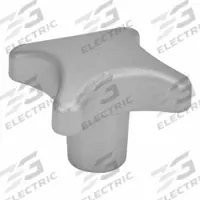 JW WINCO Stainless Steel Hand Knob; Stainless Steel 4-Prong Knob: Stainless Steel, 1/2"-13 Thread (MPN 6335-NI-63-1/2X13-E). Key specifications — Brand: JW WINCO.