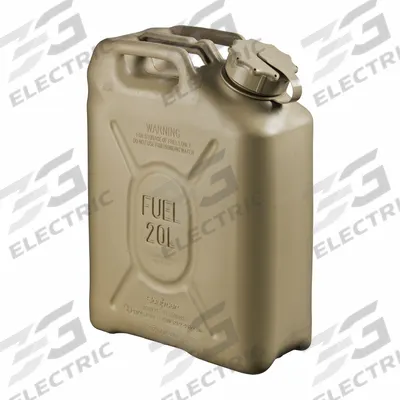 SCEPTER Gas Can: 5 gal Capacity, Gasoline - Plastic Fuel & Gas Cans
