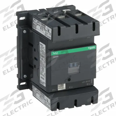 SCHNEIDER Magnetic Contactor: Non-Reversing, 3 Poles, 3NO Contacts, 115 A - Non-Reversing IEC Contactors