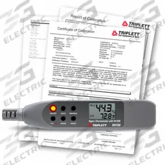 TRIPLETT HUMIDITY PEN: Onboard, Included, Ambient Temp, 1.7 in x 0.6 in x 0.6 in, -4°F to 140°F (MPN RHT05-NIST). Key specifications — attr1107597: TRIPLETT; attr1134764: Included.