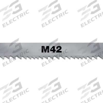 MORSE Band Saw Blade: Bi-Metal, M42, 10 ft, Variable Cutting Edge, 1 in Blade Wd - General Purpose Metal Cutting Blades