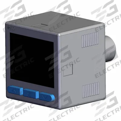SMC High Precision Pressure Switch: 1/8 in Port Size, 1 Output/2 Output NPN/PNP Open Collector - High Precision Vacuum Pressure Switches