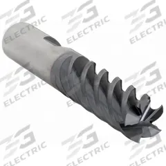 CLEVELAND Square End Mill: Carbide, TiAlN Coated, 5 Flute, 1" Mill Dia, 2" LOC, 4" OAL (MPN C80452)
