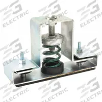 MASON Floor-Mount Vibration Isolator: Spring, 400 lb Capacity, 5 1/8 in Ht, 2 1/2 in Wd, 8 3/4 in Dp (MPN 5XR73). Key specifications — Brand: MASON; Spring Color: Green.