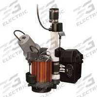 LIBERTY PUMPS Sump/Battery Back-Up System: 1/2 hp, 115V AC, 40 ft Max. Head (Primary Pump), 12V DC (MPN PC457-441-10A). Key specifications — Rated Voltage (Secondary Pump): 12V DC; Brand: LIBERTY PUMPS; Series: PC441; Primary Pump Rated Voltage: 115V AC; Switch (Primary Pump): Vertical Float.