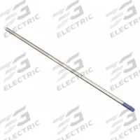 MILLER ELECTRIC Tungsten Electrode: 2% Lanthanated, 1/8 in x 7 in, Blue, EWLa-2, 10 PK (MPN WL2018X7). Key specifications — Brand: MILLER ELECTRIC; Overall Length: 7 in; AWS Classification: EWLa-2; Welding Current Designation: AC/DC; Color: Blue.