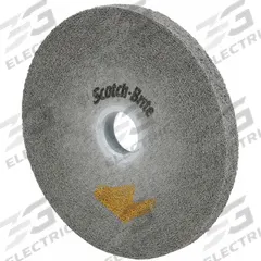 SCOTCH-BRITE Convolute Wheel: 6 in Dia x 3/8 in W, 1 in Arbor, Silicon Carbide, Fine, Hard (9), Hard (MPN 7010367004). Key specifications — Series: EP-WL; Brand: SCOTCH-BRITE.