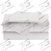 WESTPOINT HOME Flat Sheet: XL Full, 109 in Overall Lg, 81 in Overall Wd, T300, Fresh White, Reusable (MPN 1A38215). Key specifications — Color: Fresh White; Fabric Material: 40% Polyester; Thread Count: T300; Brand: WESTPOINT HOME; Fabric Pattern: Solid; Hem/Pocket Size: Flat Sheet - N/A; Sheet Color: Fresh White.