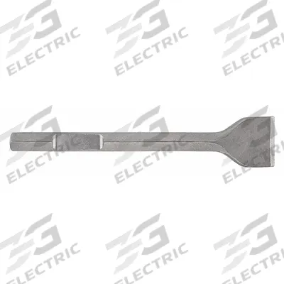 DEWALT Breaker and Demolition Hammer Chisel: 3 in Head Wd, 15 1/2 in Overall Lg - Chisel Bits for Breaker & Demolition Hammers