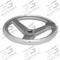JW WINCO Spoked Hand Wheel: Spoked, Stainless Steel, 3/4 in Bore, 200 mm Dia, Silver Polished (MPN 950.6-200-B3/4-A). Key specifications — Brand: JW WINCO.