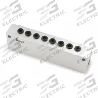 LEGRIS Pipe Manifold Fitting: Inline, NPT x NPT, Aluminum, 1/4 in NPT, 1/4 in NPT, 10 Inlets (MPN 3315 56 14). Key specifications — Material: Aluminum; Brand: LEGRIS.
