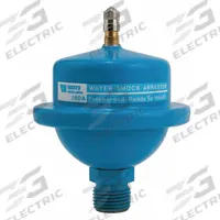 WATTS Water Hammer Arrestor: 1/2 in Pipe Size, NPT, 4 5/16 in Overall Ht, 3 7/16 in Overall Dia (MPN LF150A). Key specifications — Body Material: Stainless Steel; Brand: WATTS; Connection Type: NPT.