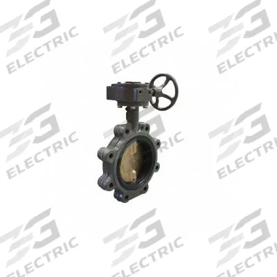 MILWAUKEE VALVE Butterfly Valve: 8 in Pipe Size, Concentric, 200 psi Max. Pressure (CWP) - Cast Iron General-Service Butterfly Valves