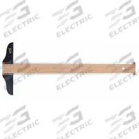 WESTCOTT T-Square: 10 1/2 in Base Lg, 10 1/2 in x 2 in, 24 in x 2 1/2 in, Clear, Painted, Plastic (MPN WH-24). Key specifications — attr936133: Printed; attr936134: 24 in; attr934763: WESTCOTT; attr984589: Inch; attr984960: Plastic.
