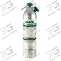 HONEYWELL Calibration Gas: Nitrogen, +/-10% Accuracy, CH4/CO/H2S/O2, Calibration Gas, CGA C10 (MPN 600-0050-070). Key specifications — For Use With: Bump Test Stations; Background Gas: Nitrogen; Brand: HONEYWELL; CGA Number: CGA C10; Gas Mixture: Carbon Monoxide 50 ppm.