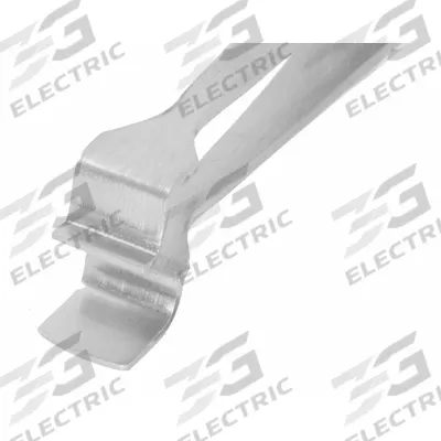 EXCELTA Tweezers: Stainless Steel, Flat, Straight Tip - Wafer-Handling Tweezers