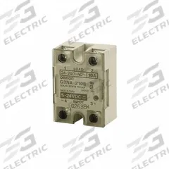 OMRON Solid State Relay: Surface Mounted, 25 A Max Output Current, Photocoupler, AC Output (MPN G3NA-225B-UTU AC100-240). Key specifications — Brand: OMRON; Current Type: AC; Electrical Connection: Screw Clamp; Finger Safe: Yes; Input Current: 25 A; Maximum Output Current without Heat Sink: 25 A; Mounting Style: Surface; Output Voltage: 24 to 240V AC.