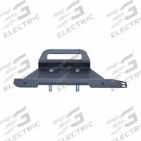GAMBER-JOHNSON Device Mount: Device Mount, Forklifts, Black, 1 in Overall Ht, 6 in Overall Wd (MPN 7160-0817). Key specifications — Product Type: Device Mount; Color: Black; Includes: 3/8 in Studs; Features: Bracket Does Not Impede Paper Feed and Printer Ports or Power Connections; Compatible Vehicle Type: Forklifts.