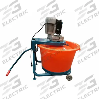 KUSHLAN PRODUCTS Corded Concrete Mixer: For use with Mortar/Stucco/Thin Set - Corded Mortar Mixers