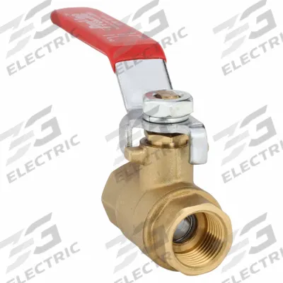 APPROVED VENDOR Manual Two-Way Ball Valve: 3/8 in, Brass, Straight, FIP x FIP - Brass Ball Valves