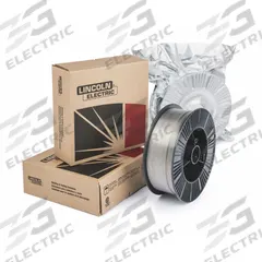 LINCOLN ELECTRIC Flux Cored Welding Wire: Stainless Steel, E309LT1-1/4, 1/16 in, 33 lb (MPN ED037128). Key specifications — Brand: LINCOLN ELECTRIC; Tensile Strength (As Welded) (Merch): 82 ksi to 86 ksi; Yield Strength (As Welded) (Merch): 63 ksi to 65 ksi.