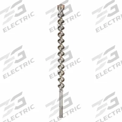 MILWAUKEE Rotary Hammer Drill Bit: 1 1/8 in Drill Bit Size, 24 in Max Drilling Dp - SDS-Max Concrete & Masonry Drill Bits