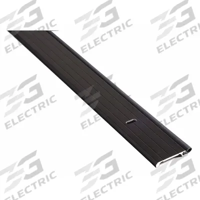 NATIONAL GUARD Door Weatherstripping: Bulb Insert, 6 ft Lg, 1 13/16 in Wd - Metal Leaf Weatherstripping