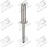 Blind Rivet,2 5/17" L,0.249" dia,PK100: Inch, 2 19/64 in Overall Lg, 31/32 in Body Lg, Dome, 100 PK (MPN AD812ABS203). Key specifications — Brand: POP AVDEL.