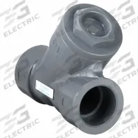HAYWARD Y Check Valve: Piston, Y-Style Valve Body, 2 in Pipe Size, Socket x Socket, PVC, Female, Std (MPN YC10200S). Key specifications — Brand: HAYWARD.