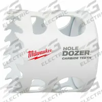 MILWAUKEE Hole Saw: 2 5/8 in Saw Dia., 4 Teeth per Inch, 1 5/8 in Max. Cutting Dp, Carbide Tipped (MPN 49-56-0729). Key specifications — attr1098070: 4; attr1098087: MILWAUKEE; attr1098073: 5/8"-18.